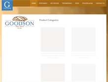 Tablet Screenshot of goodsonpecans.com